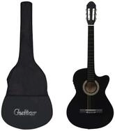 vidaXL Westerngitarre 12-tlg. Western Gitarren-Set mit Equalizer und 6 Saiten...