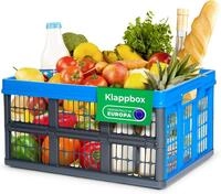 Novaliv Aufbewahrungsbox 30632-1x (1 St), Novaliv Klappbox 45l Blau - Faltbare