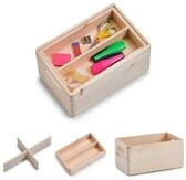 Zeller Present Allzweckkiste n-Set, 3-tlg., Nadelholz, 30 x 20 x 15 cm