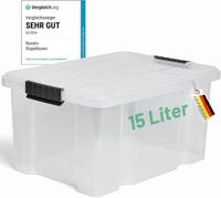 Novaliv Aufbewahrungsbox 30533+1xTRA (1 St), Novaliv Aufbewahrungsbox mit Deckel 15L