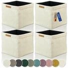 Lycce Regalkorb Lycce Kallax Boxen Cord, faltbare Aufbewahrungsboxen...