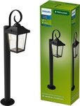Philips LED Sockelleuchte Outdoor Buzzard, ohne Leuchtmittel, ohne...