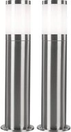 GLOBO LIGHTING LED Au&szlig;en-Stehlampe, Leuchtmittel inklusive, Warmwei&szlig;, 2er Set...