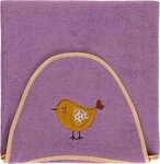 Egeria Kapuzenhandtuch Be Happy, Frottier (1-St), mit Vogel Applikation