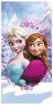 Disney Frozen Strandtuch Baumwolle Frottee Badetuch mit Premium Druck, 70x140 cm