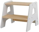 relaxdays Tritthocker f&uuml;r Kind, wei&szlig;