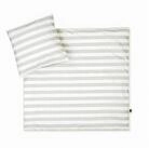 Julius Z&ouml;llner Babybettw&auml;sche Stripes Bettw&auml;sche Organic 80x80+35x40, 2 teilig,