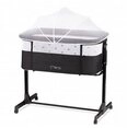 MoMi Beistellbett MoMi REVO 2in1 Kinderbett Dunkelgrau &ndash; 6 H&ouml;henstufen