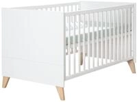 roba&reg; Babybett Leon - Babybett mit 3 Schlupfsprossen & 3-fach...