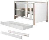 roba&reg; Babyzimmer-Komplettset Olaf, Gitterbett inkl. Umbauseiten & Bettkasten