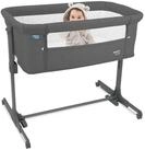 ib style Kinderbett Aluna Babybettd Dunkelgrau