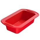 Intirilife Backform, Backform aus Silikon in Rot - Au&szlig;en 27.3 x 14.7 x 6.5 cm