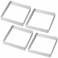WESTMARK Tarteform Tartelette-Rahmen 4 Stk. &ndash; Perfekte Tarte- und...