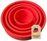 Intirilife Silikonform, (4-tlg), Kuchenbackformen 4er Set Silikon Kuchenbackform