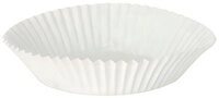 PAPSTAR Backform Backf&ouml;rmchen rund &Oslash; 6,5 cm, 2 cm weiss 8000 Stk