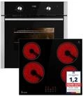 KKT KOLBE Backofen-Set Backofen und Kochfeld SET8810CH5900RL, mit 2-fach