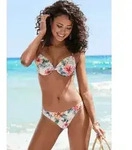 LASCANA Bikini-Hose Salsa in knapper Form beige 42
