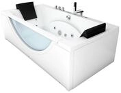 AcquaVapore Whirlpool-Badewanne Whirlpool Badewanne Eckwanne W81-TH-A-ALL...
