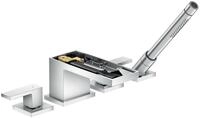 hansgrohe Wannenarmatur Axor MyEdition 4-Loch Wannenrandarmatur ohne Platte