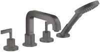 hansgrohe Wannenarmatur Axor Citterio 4-Loch Wannenrandarmatur mit Hebelgriff