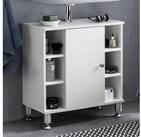 FINEBUY Waschbeckenunterschrank FB51510 Waschtischunterschrank Badezimmerm&ouml;bel...