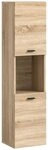 xonox.home Stauraumschrank Eiche Sonoma Nachbildung Melamin Modern 30x125x29 cm