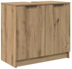 vidaXL Badezimmerspiegelschrank Badezimmerschrank Artisan-Eiche 64,5 x 33,5 x...