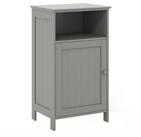 COSTWAY Badkommode, Badezimmerschrank mit verstellbarem Regal,40x30x70cm