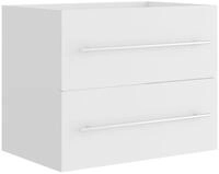 vidaXL Waschbeckenunterschrank Waschbeckenschrank Wei&szlig; 60x38,5x48 cm...