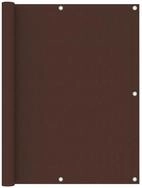 vidaXL Seitenmarkise 120 x 400 cm Balkon-Sichtschutz Braun 120x400 cm...