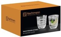 Nachtmann Longdrinkglas Nachtmann Ethno Wasserglas 235 ml 4er Set, Kristallglas