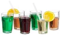 relaxdays Glas 12 x Trinkgl&auml;ser, Glas