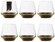 Intirilife Gl&auml;ser-Set, 6-tlg., Glas, Trinkglas Set Wasserglas Saftglas Becher