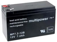 Powery Powery Ersatzakku f&uuml;r USV APC Back-UPS CS 500 Bleiakkus 7200 mAh (12 V)