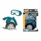 Toi-Toys Kinder-Werkzeug-Set Power Tools - Kreiss&auml;ge + Schutzbrille