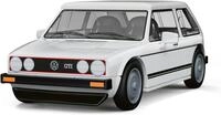 COBI COBI VW Golf GTI 1976&ndash;1983 wei&szlig; &ndash; 74 Teile Bausteinset 1:35