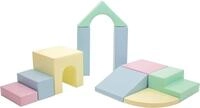 IGLUSoftplay IGLU SET 21 Creativity, Wei&szlig;, Schaumstoff-Bausteine...