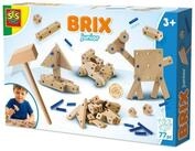 SES Creative Spiel SES Creative Brix Junior &ndash; Konstruktionsset, 46 Holzteile