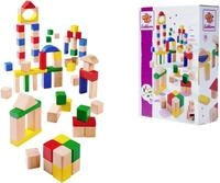 Eichhorn Holzbausteine Bunt/Natur Spielbaukl&ouml;tze, Made in Germany