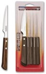 Tramontina Steakmesser 'Spanish Style' Set, 6er Set - mit Holzgriff (6 St&uuml;ck),