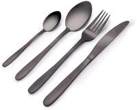 Alpina Besteck-Set alpina BesteckSet, Schwarz, Edelstahl