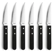 Amefa Steakmesser PIZZA (6 St&uuml;ck), sp&uuml;lmaschinenfest, optimale Sch&auml;rfe