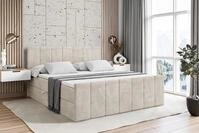 ALTDECOR Boxbett MOETI-Z (Multipocket-Matratze H4, H3 Matratze Bonellfederung,