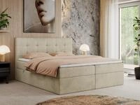MKS M&Ouml;BEL Boxspringbett CENTOS (Set, Packung, Gepolsterte Kopfst&uuml;tze,...