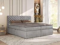 MKS M&Ouml;BEL Boxspringbett AVERTA (Set, Bonellfedern, T30-Schaum, Topper T25,