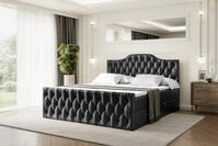 ALTDECOR Boxbett VILA-1-Z (Multipocket-Matratze H4, H3 Matratze Bonellfederung,