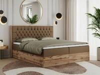 MKS M&Ouml;BEL Boxspringbett AMORE (Packung, Set, Topper T25/Visco, Bettk&auml;sten,