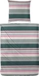 Primera Bettw&auml;sche Late Summer Stripe, Perkal, 2 teilig, mit modernen Streifen...