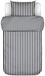 Marc O'Polo Home Bettw&auml;sche Classic Stripe 155 x 220 cm, Navy, Satin, 2 teilig