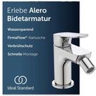 Ideal Standard Bidetarmatur Alero FirmaFlow&reg; Kartusche, Wassersparend,...